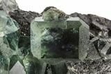 Cubic, Green Fluorite (Dodecahedral Edges) - China #112400-3